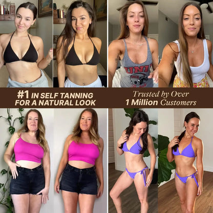 🔥Up to 75% OFF Ampetio® Hydrating Sunless Tanning Loti 🌞No Orange, Streak-Free Glow