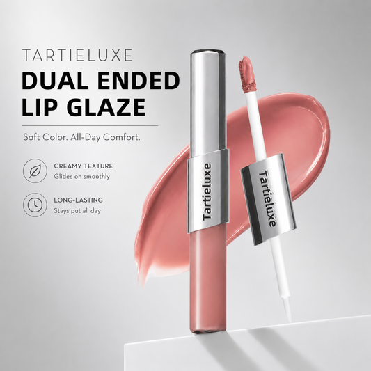 Perfect Twin Lip — Dual-Ended Liquid Lipstick with Velvet Matte Color and Glossy Shine